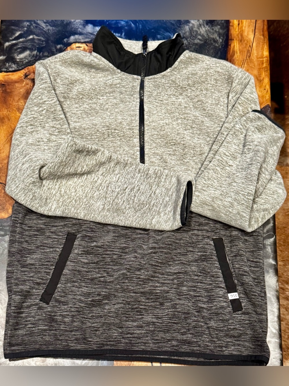 DSG Light Gray Fleece Crewneck